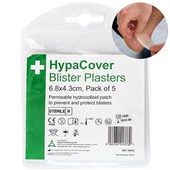 Blister Dressings Plaster - Pack 5 (6.8 x 4.3cm)