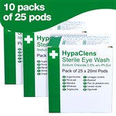 HypaClens Eye Wash Pods 20ml Sterile Saline (Pack 25)