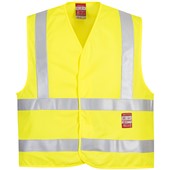 Portwest FR75 Yellow Bizflame Work Flame Resistant Hi Vis Vest
