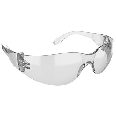 JSP M9400 Wraplite Clear Safety Glasses ASA718-161-124 - Anti Scratch Hardia Lens