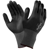 Ansell HyFlex 11-840 Fortix Abrasion Resistant Grip Glove with Foam Nitrile Coating - 15g