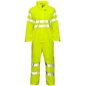 Supertouch Stormflex Yellow Hi Vis Waterproof Coverall Supertouch Stormflex Yellow Hi Vis Waterproof Coverall