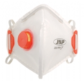 JSP Olympus 232 FFP3 Valved Fold Flat Disposable Masks (Pack 10) BEB130-101-A00