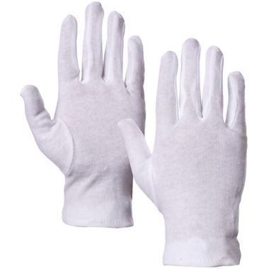 Supertouch Fitted Cotton Work Gloves - 20g (Pack 10)