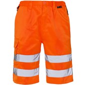 Supertouch Orange Polycotton Hi Vis Shorts Supertouch Orange Polycotton Hi Vis Shorts