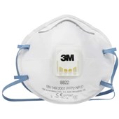 3M 8822 FFP2D Valved Cup-Shaped Disposable Masks (Pack 10)