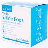 Eye Wash Pods 20ml Sterile Saline (Pack 25)