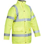 Blackrock Yellow Padded Waterproof Hi Vis Jacket