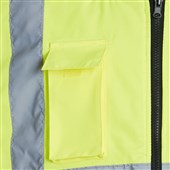 Blackrock Yellow Hi Vis Reversible Bodywarmer