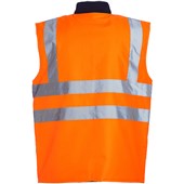 Blackrock Orange Hi Vis Reversible Bodywarmer