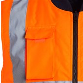 Blackrock Orange Hi Vis Reversible Bodywarmer