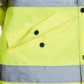 Blackrock Yellow Padded Waterproof Hi Vis Bomber Jacket