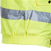 Blackrock Yellow Padded Waterproof Hi Vis Bomber Jacket