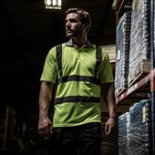 Blackrock Yellow Hi Vis Polo Shirt