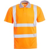Blackrock Orange Hi Vis Polo Shirt