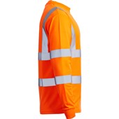 Blackrock Rail Orange Hi Vis Long Sleeve T-Shirt