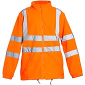 Blackrock Orange Hi Vis Fleece Jacket