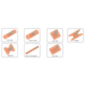 Microplast Washproof Assorted Plasters (Pack 100)