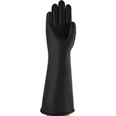 Ansell AlphaTec 87-104 Heavy Duty Rubber Chemical Resistant Gauntlet 43cm