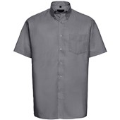 Russell Collection 933M Mens Short Sleeve Easy Care Oxford Shirt 135g