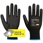 Portwest A355 Touchscreen Glove with Nitrile Foam Coating - 15g Multipack (Pack 12)