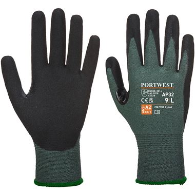 Portwest AP32 Dexti Cut B Pro Glove with Sandy Palm Nitrile Coating - 18g