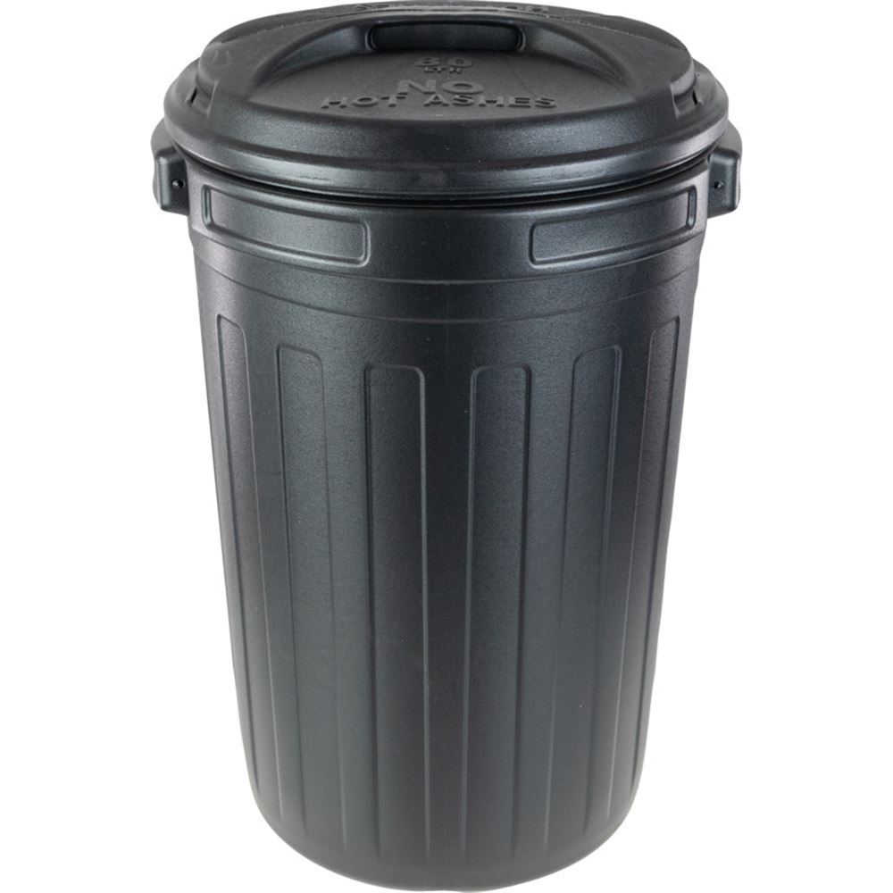 Black Refuse Bin 80L Safetec Direct Ltd