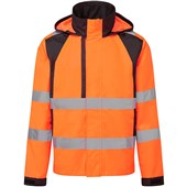 Portwest CD860 WX2 Orange Eco Friendly Waterproof Hi Vis Rain Jacket