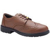 Blackrock CF37 Brown Composite Metal Free Water Resistant Brogue Safety Shoe S3L FO SR ESD