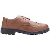 Blackrock CF37 Brown Composite Metal Free Water Resistant Brogue Safety Shoe S3L FO SR ESD