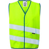 Leo Workwear Neonstars EcoViz Children's Hi Vis Vest