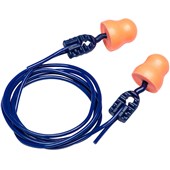 Portwest EP12 Easy Fit PU Foam Corded Ear Plugs (200 Pairs) - SNR 37dB Portwest EP12 Easy Fit PU Foam Corded Ear Plugs (200 Pairs) - SNR 37dB