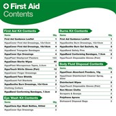 BS8599-1 First Aid, Eye Wash, Body Fluid & Burn First Aid Station (Large)