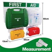 BS8599-1 First Aid, Eye Wash, Body Fluid & Burn First Aid Station (Large)