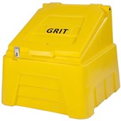 250kg/200L Yellow Lockable Premium Salt Bin