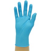 Polyco Bodyguards GD18 Blue Nitrile Powder Free Disposable Gloves AQL4.0 (Box 100)