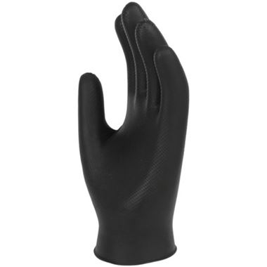 Polyco Bodyguards GL100 Finite Black Nitrile Powder Free Disposable Gloves AQL1.5 (Box 100)