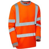 Supertouch Orange Hi Vis Long Sleeve T-Shirt
