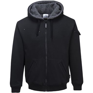 Portwest KS32 Pewter Padded Hooded Jacket