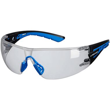 Portwest PS27 Tech Look Lite KN Safety Glasses - Anti Mist & Anti Scratch Lens