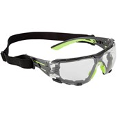 Portwest PS28 Tech Look Pro KN Clear Safety Glasses - Anti Mist & Anti Scratch Lens