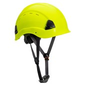 Portwest PS63 Height Endurance Safety Helmet - Vented Wheel Ratchet Short Peak