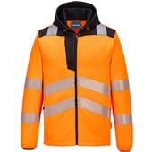 Portwest PW335 PW3 Orange Hi Vis Technical Fleece Jacket Portwest PW335 PW3 Orange Hi Vis Technical Fleece Jacket