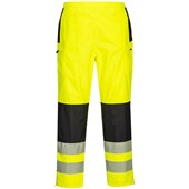 Portwest PW386 PW3 Yellow Women's Waterproof Hi Vis Rain Trouser