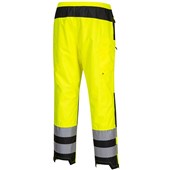 Portwest PW386 PW3 Yellow Women's Waterproof Hi Vis Rain Trouser