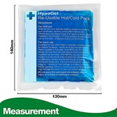HypaGel Reusable Hot & Cold Pack - Compact 130mm x 140mm