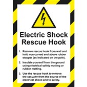 Electric Shock Rescue Pole