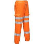 Portwest H441 Hi Vis Orange Trousers