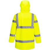 Portwest S599 Yellow Extreme Waterproof Breathable Hi Vis Rain Jacket (3L)