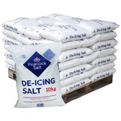 White De-Icing Salt 10kg - Pallet of 100 Bags